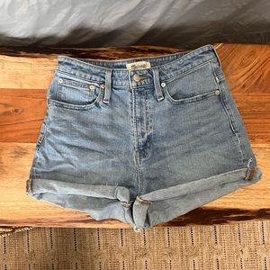 Madewell Curvy Perfect Vintage Jean Shorts